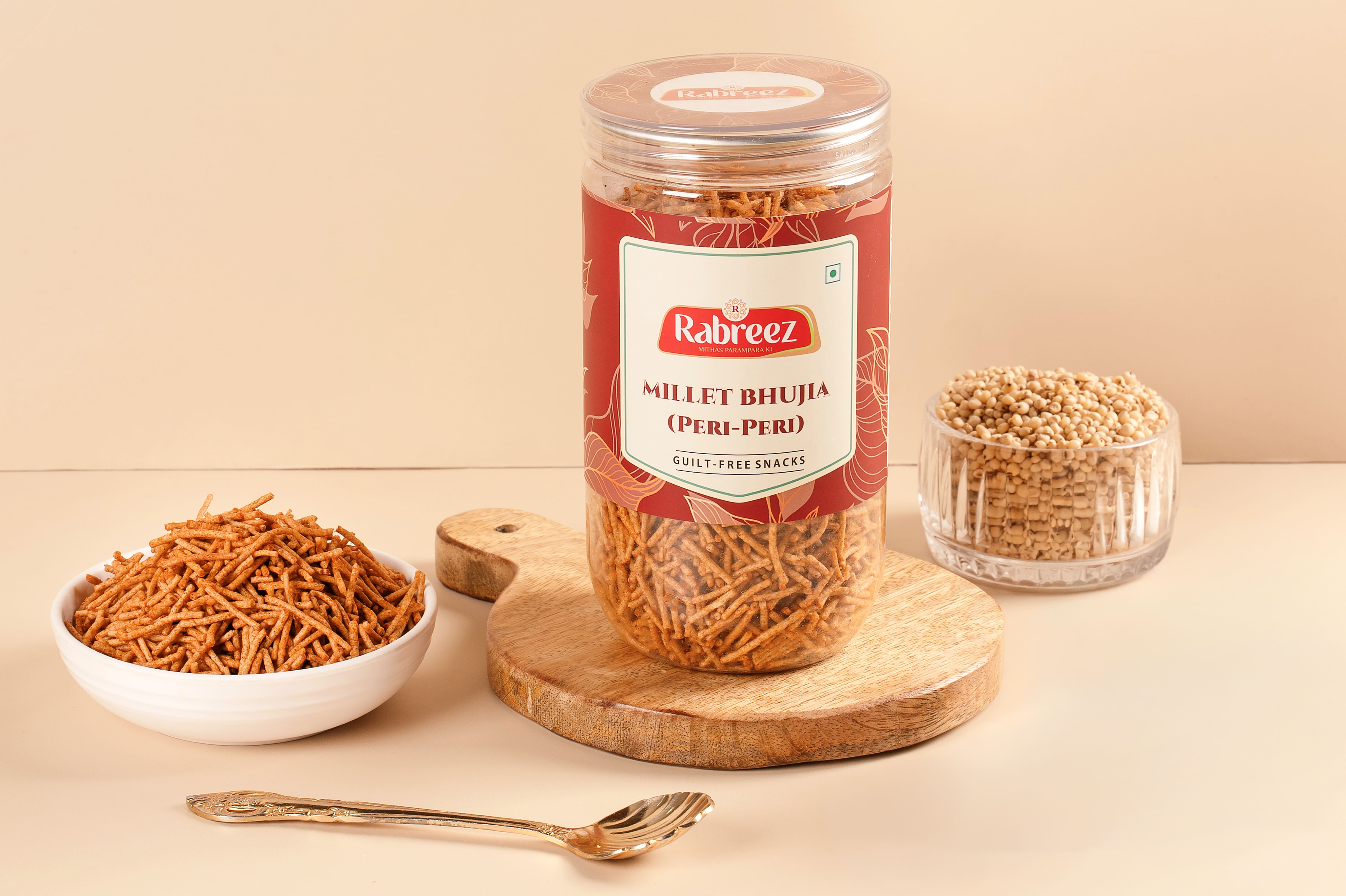 Millet Bhujia (Peri-Peri)